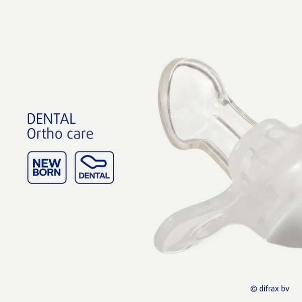 Difrax dental soother -2/+2 months  - Difrax