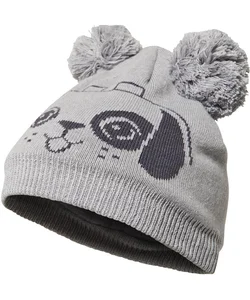 Legowear müts ADELE 631 Grey Melange  - Minymo