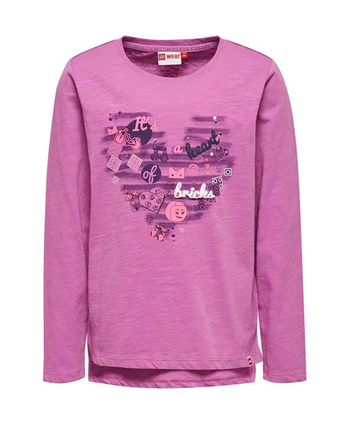 Legowear TALLYS 605 - T-SHIRT L/S Purple 152 - Legowear