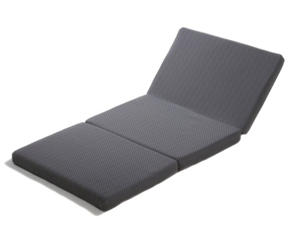 Nordbaby foldable mattress for travelbed 120x60cm, Comfort Grey - Nordbaby