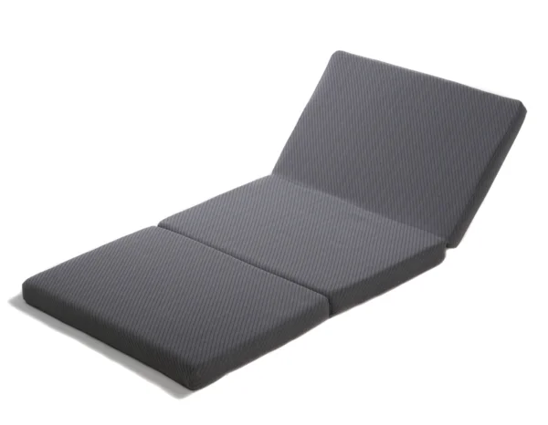 Nordbaby foldable mattress for travelbed 120x60cm, Comfort Grey - Nordbaby