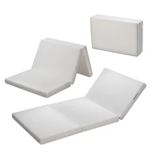 Nordbaby foldable mattress for travelbed 120x60cm, Comfort White - Leander