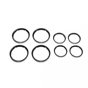 Bugaboo Fox wheel caps Glossy Black - Dooky