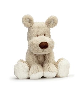 Teddykompaniet soft toy 21cm, Teddy Cream Dog - Fehn