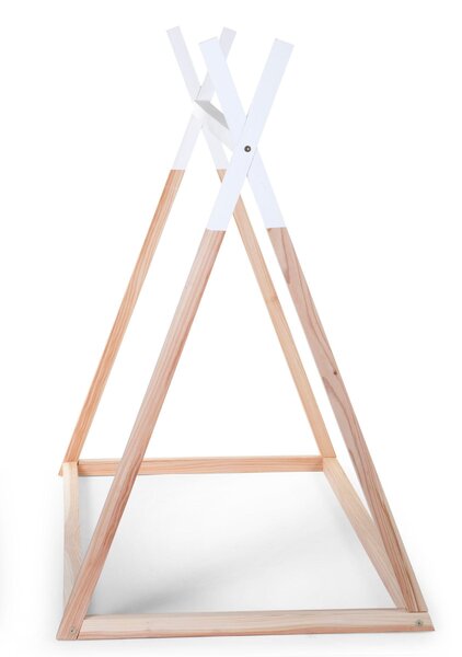 Childhome Tipi Cot Bed Natural/White 70x140 - Childhome