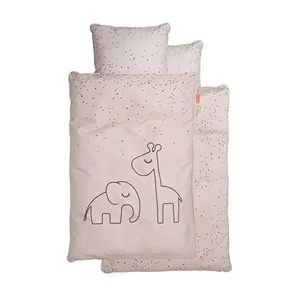 Done by Deer bedlinen 100x140cm, Dreamy Dots Powder - Leander