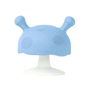 Mombella Mushroom прорезыватель для зубов Light Blue - Tinynord
