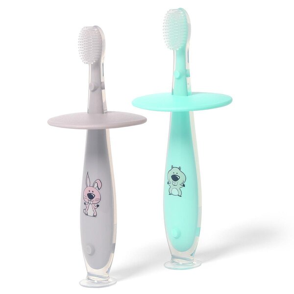 BabyOno 552/01 Safe Toothbrush 12+ - BabyOno