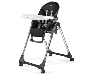 Peg-Perego Prima Pappa Follow Me Highchair Hi-Tech Licorice - Peg-Perego