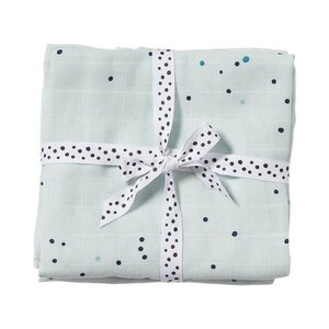 Done by Deer Burp cloth, 2-pack, Dreamy Dots - Liewood