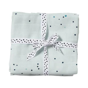 Done by Deer Burp cloth, 2-pack, Dreamy Dots - Liewood