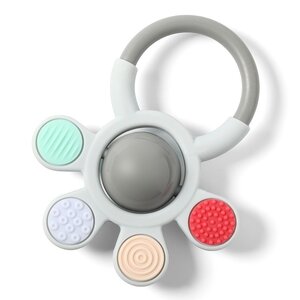 BabyOno 488 Ortho teether with rattle  - Liewood