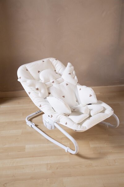 Childhome universaalne istmepehmendus Angel, Jersey Hearts - Childhome