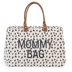 Childhome Mommy Bag nursery bag Canvas Leopard - Childhome