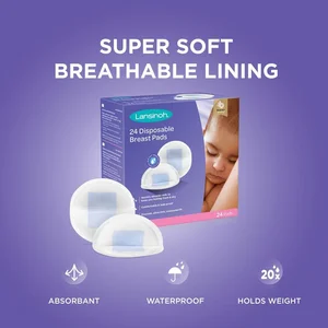 Lansinoh disposable nursing pads 60pcs - Nuvita