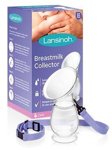 Lansinoh breastmilk collector BPA/BPS free - Nuvita