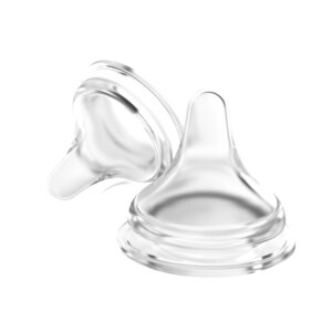 Lansinoh naturalWave® Slow flow teats GB 2pcs - Nuvita