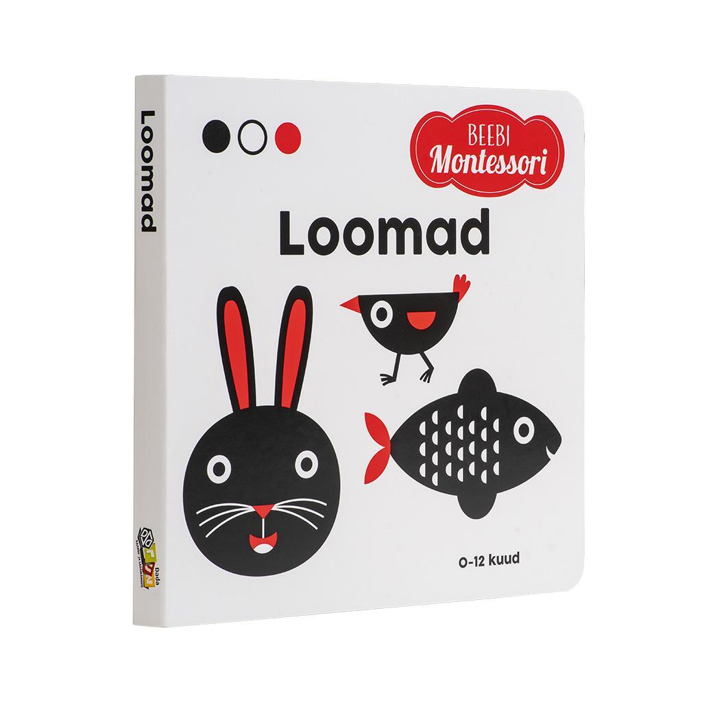 Beebi Montessori raamat, Loomad - Beebi Montessori