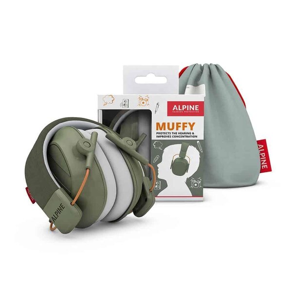 Alpine Muffy  kõrvaklapid lastele vanuses 5-16 eluaastat, Green - Alpine Muffy 