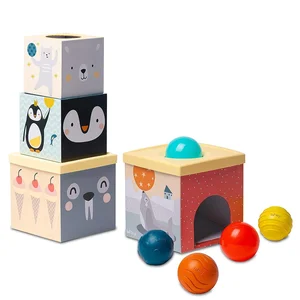 Taf Toys educational toy North Pole Ball Drop Stacker - Modu
