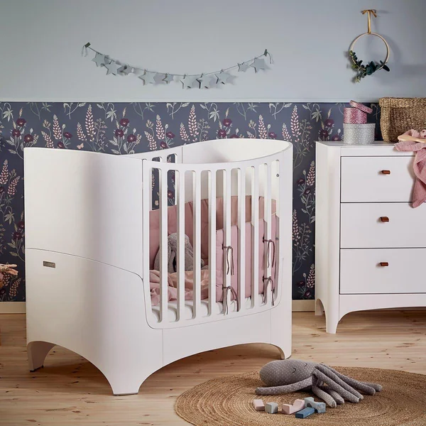 Leander bumper for Classic baby cot, Dusty Rose - Leander