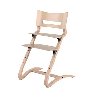 Leander Classic high chair wo. safety bar, Whitewash - Leander