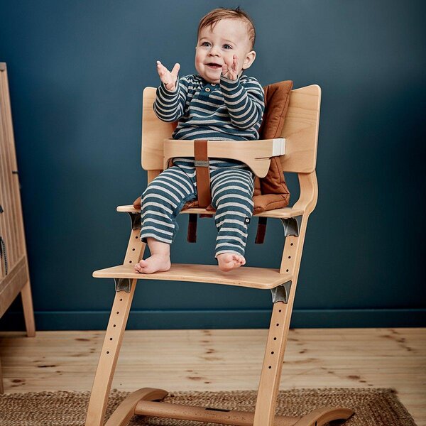 Leander cushion for high chair, Dusty Rose - Leander