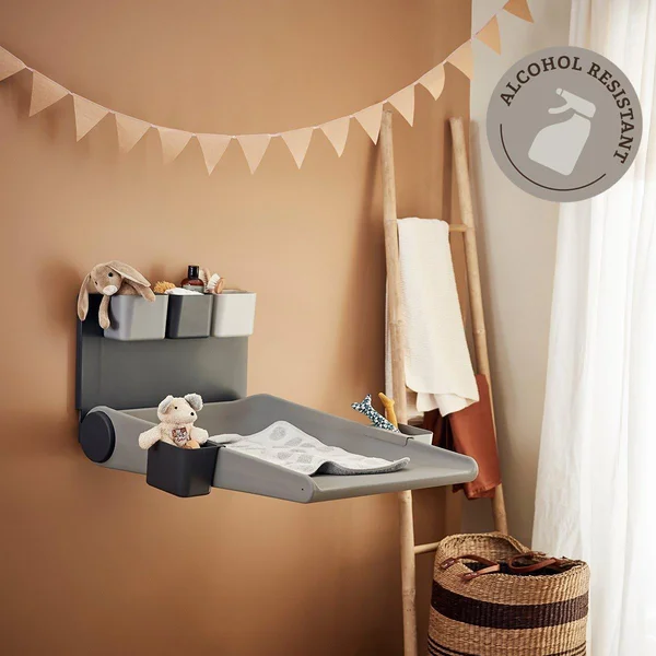 Leander mähkimislaud seinale, Dusty Grey - Leander