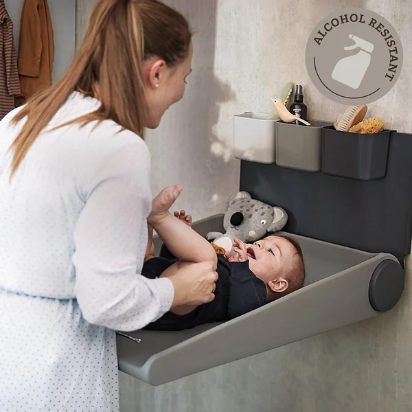 Leander mähkimislaud seinale, Dusty Grey - Leander