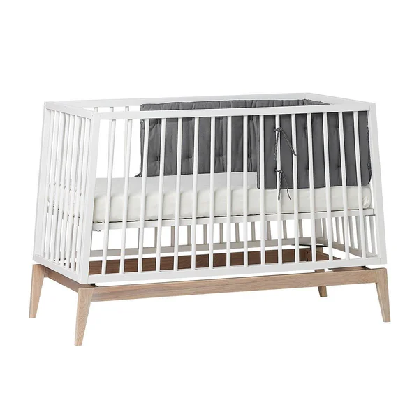 Leander Bumper for Linea and Luna Baby cot, Cool Grey - Leander