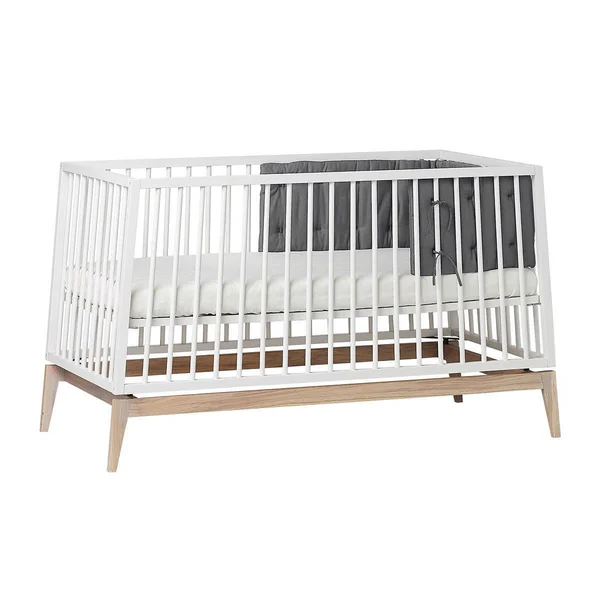 Leander Bumper for Linea and Luna Baby cot, Cool Grey - Leander