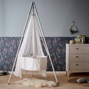 Leander простыня 40x80cm, Snow, 2 pcs - Sebra
