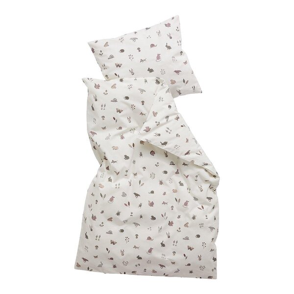 Leander Junior Bedding, 100x135 cm, Forrest Dusty Rose - Leander