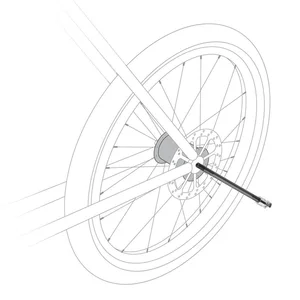 Cybex Axel 166-178mm (M12x1.5) - Cybex
