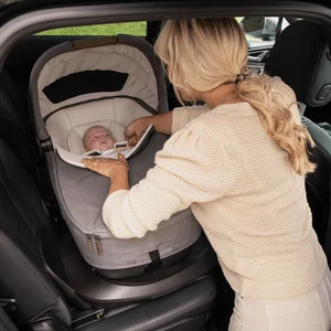 Nuna Cari Next carrycot- car seat 40-70cm, Caviar - Joie