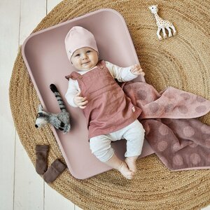 Leander Matty changing mat 50x70cm, Wood Rose - Elodie Details