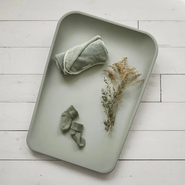 Leander Matty чехол для пеленальной поверхности 50x70cm, Sage Green - Leander