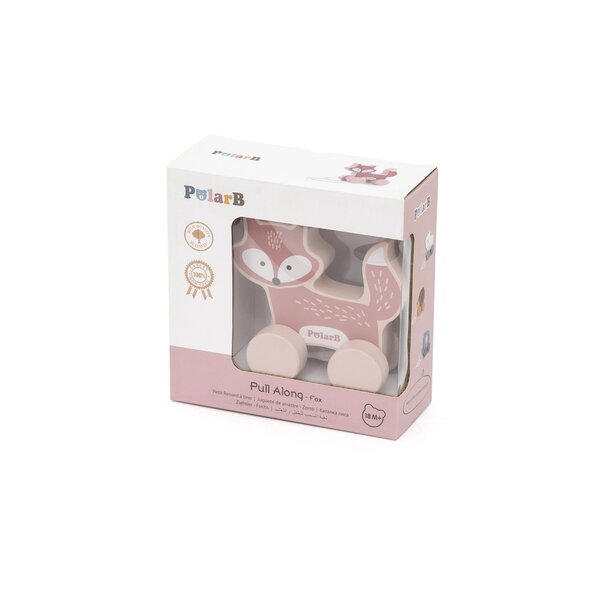 PolarB Pull Along - Fox - PolarB