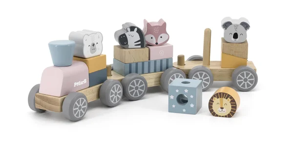 PolarB Stacking Train Multicolor - PolarB