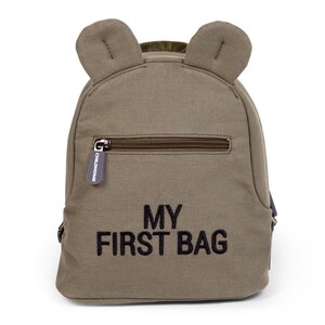 Childhome Kids my first bag canvas Khaki - Affenzahn