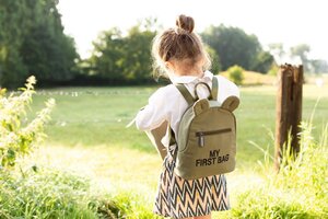 Childhome Kids my first bag canvas Khaki - Affenzahn