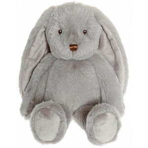 Teddykompaniet soft toy bunny 30cm, Svea, Grey - Teddykompaniet