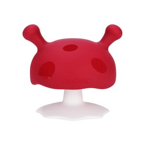 Mombella teether Mushroom Red - Done by Deer