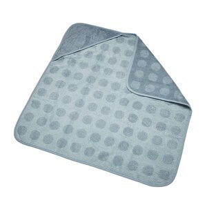 Leander hooded towel 80x80cm, Blueberry - Elodie Details