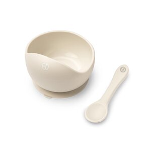 Elodie Details Silicone Bowl Set Vanilla White  - Elodie Details
