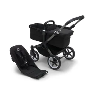 Bugaboo Donkey 5 base Graphite with fabrics Midnight Black - Cybex