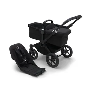 Bugaboo Donkey 5 base Black with fabrics Midnight Black - Cybex