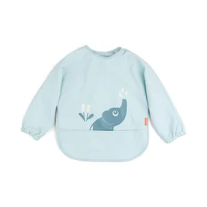 Done by Deer Sleeved pocket bib Deer Friends - Done by Deer