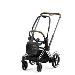 Cybex ePriam V4 Frame Chrome Brown + Seat Hardpart Chrome Brown - Cybex