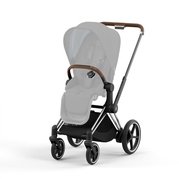 Cybex ePriam V4 Frame Chrome Brown + Seat Hardpart Chrome Brown - Cybex